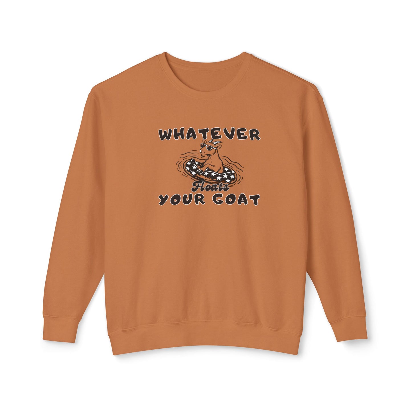 INSPIRED Goat Unisex Lightweight Crewneck Sweatshirt