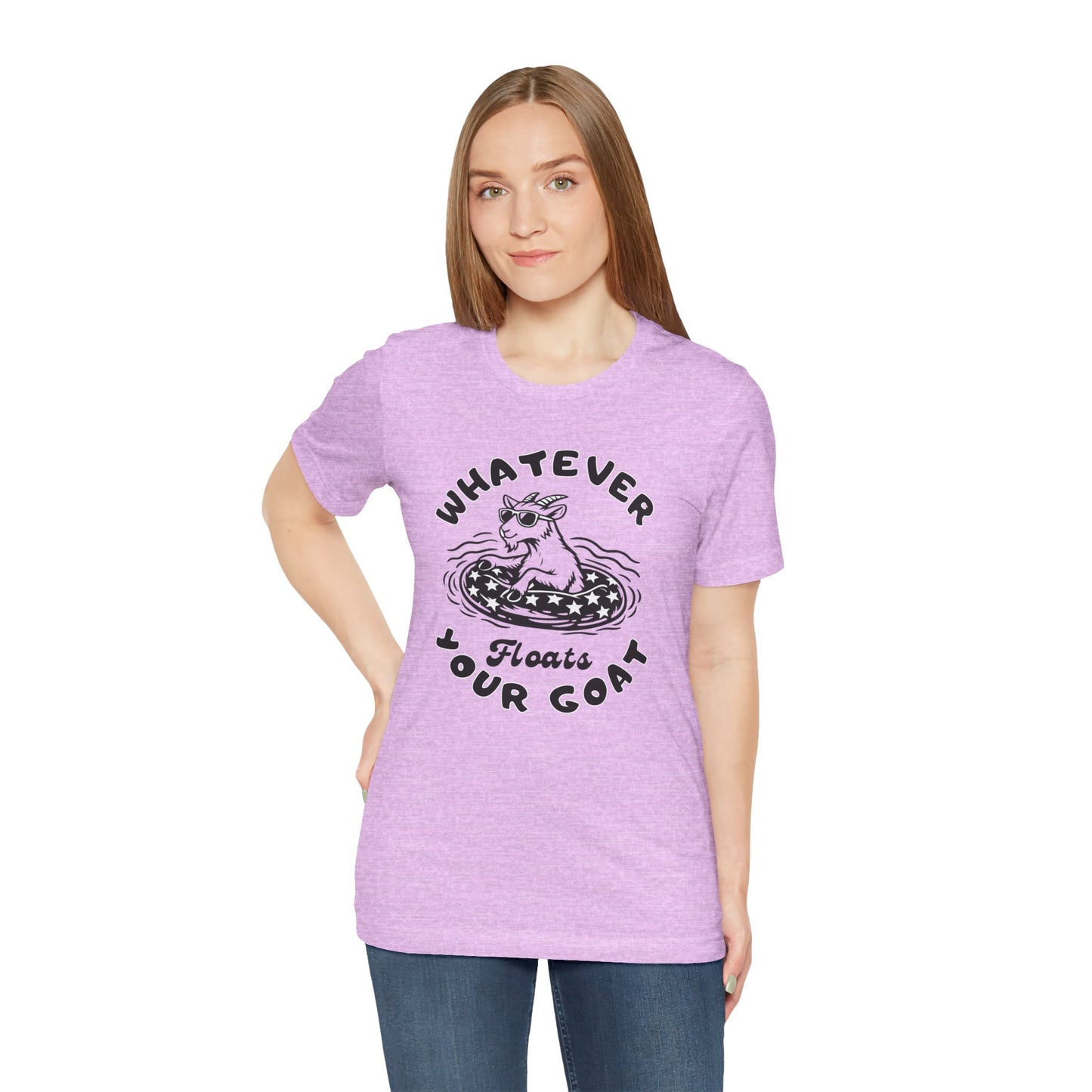 INSPIRED GOAT Float B Unisex Jersey Short Sleeve Tee