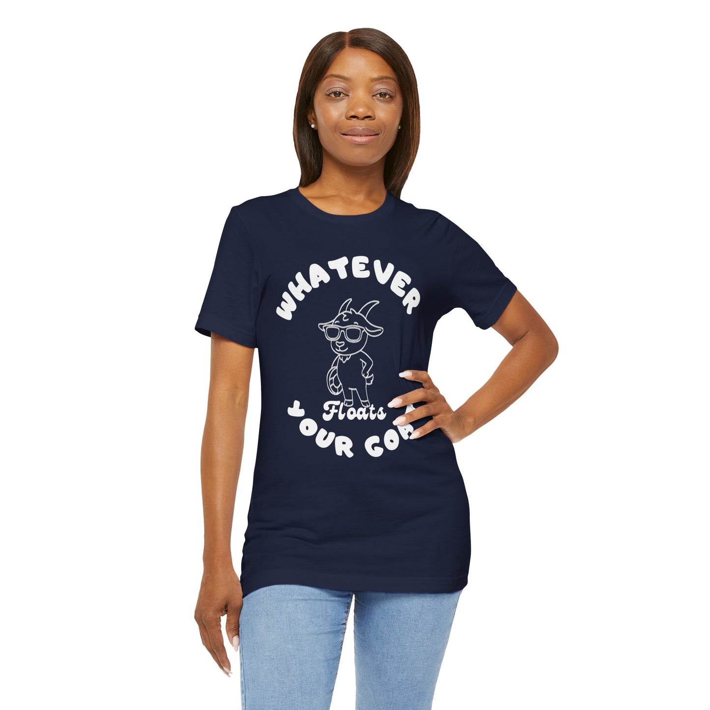 INSPIRED GOAT Unisex Jersey Short Sleeve Tee