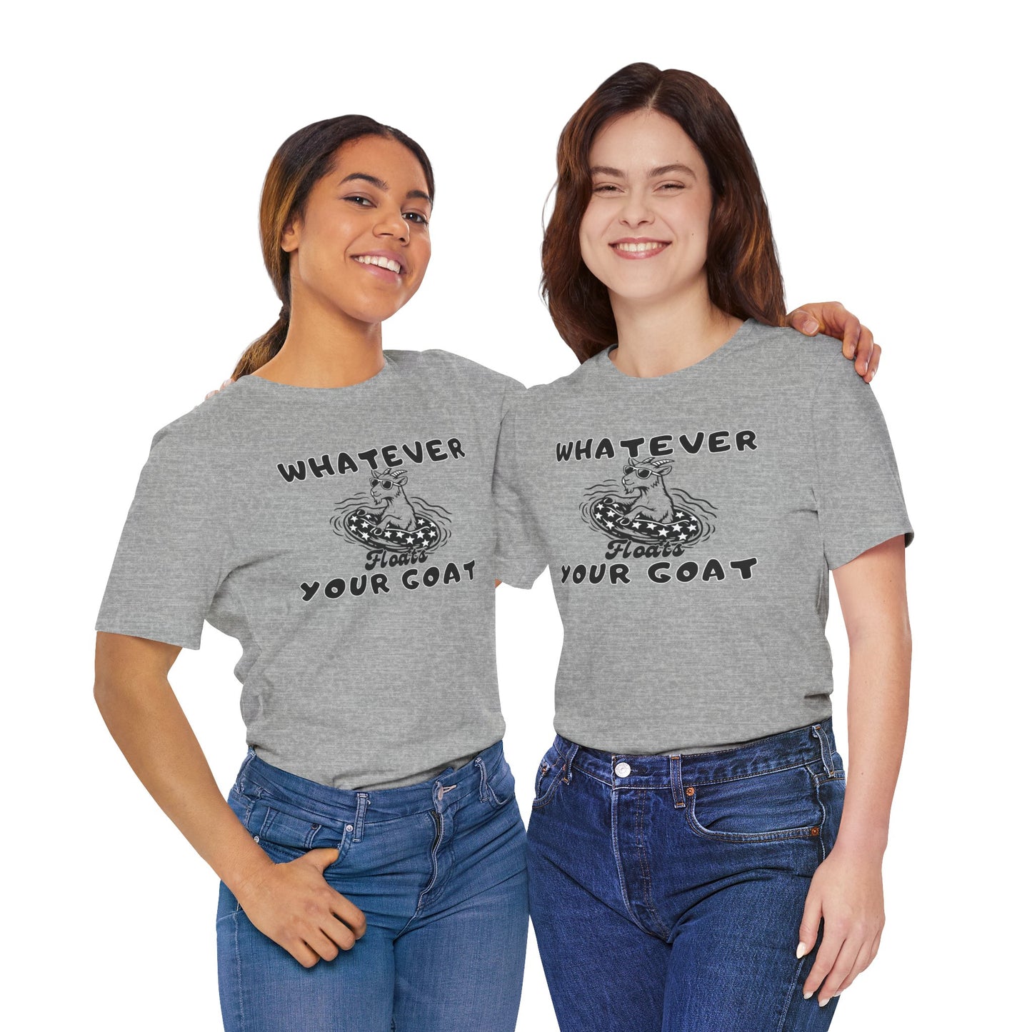 INSPIRED GOAT Float W Unisex Jersey Short Sleeve Tee