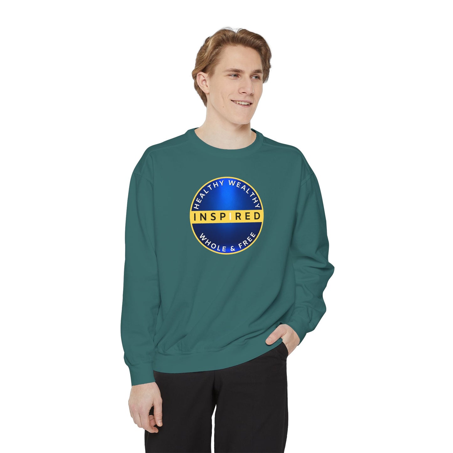 INSPIRED HWWF UNISEX Dyed Sweatshirt