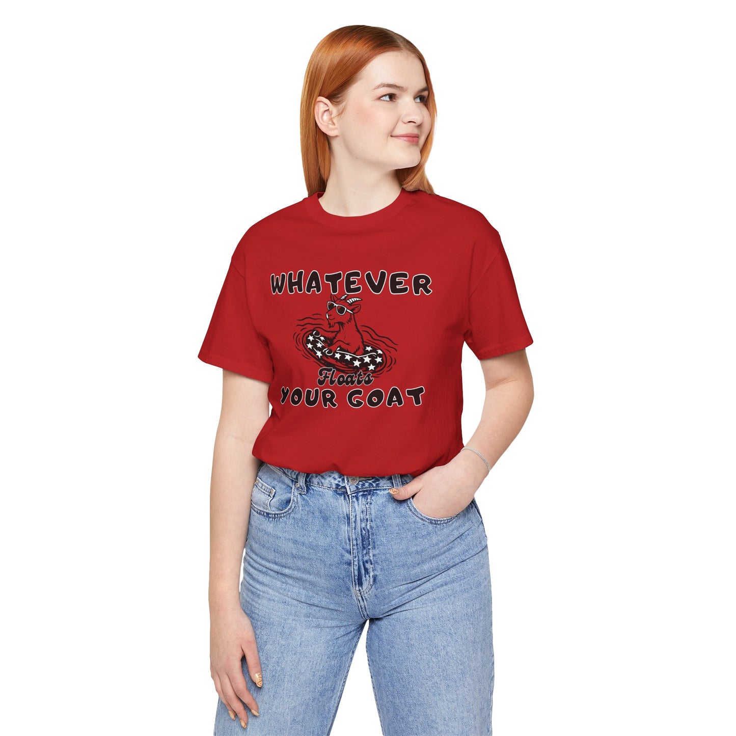 INSPIRED GOAT Float W Unisex Jersey Short Sleeve Tee