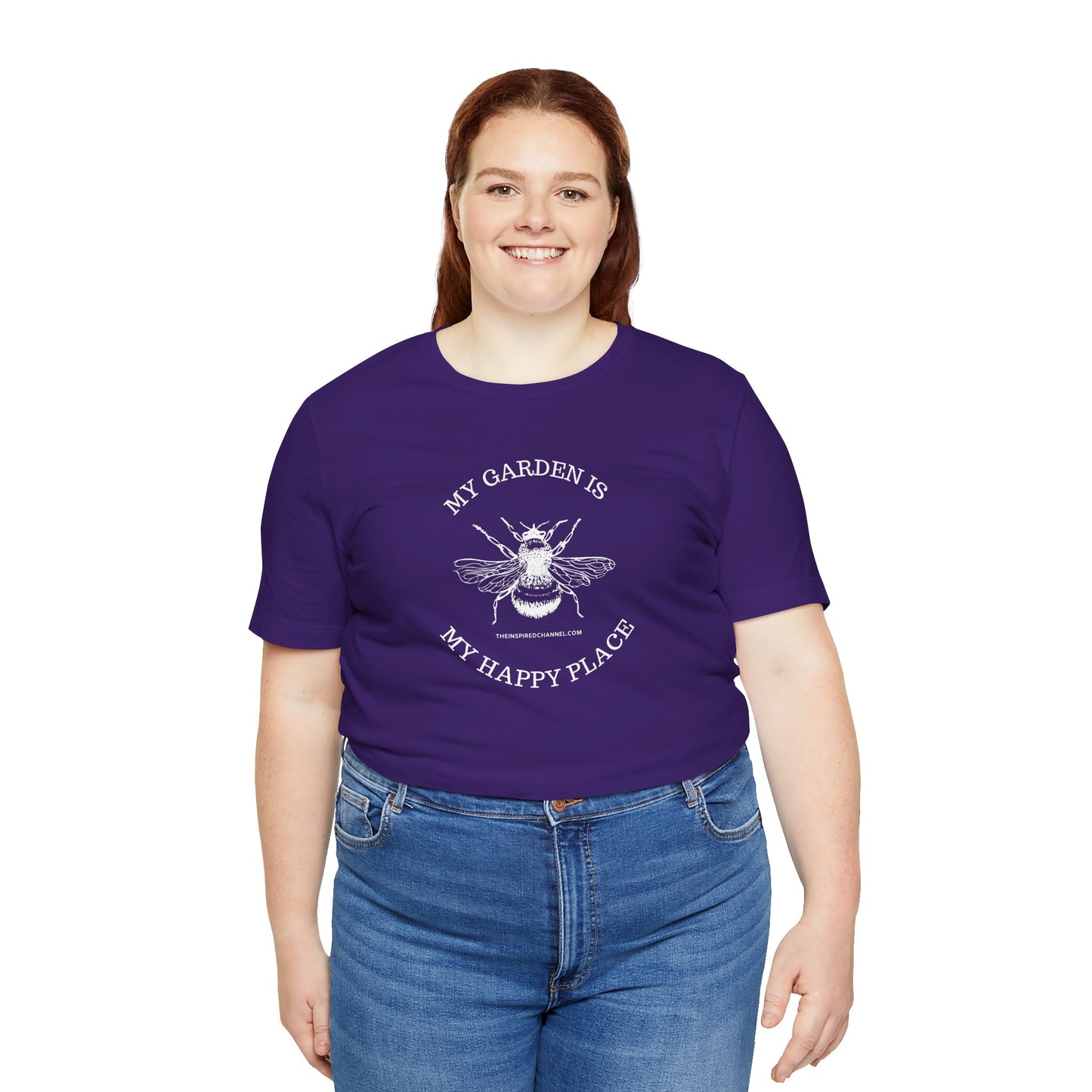 INSPIRED GARDEN Unisex Jersey Short Sleeve Tee
