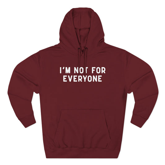INSPIRED Everyone W Three-Panel Fleece Hoodie