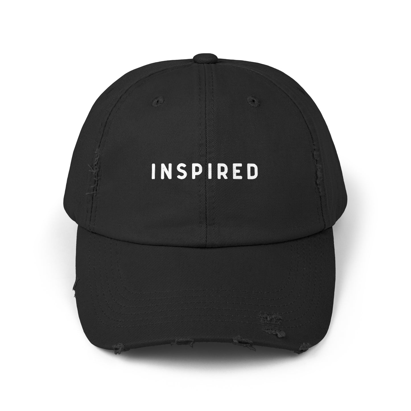 INSPIRED W Unisex Distressed Cap