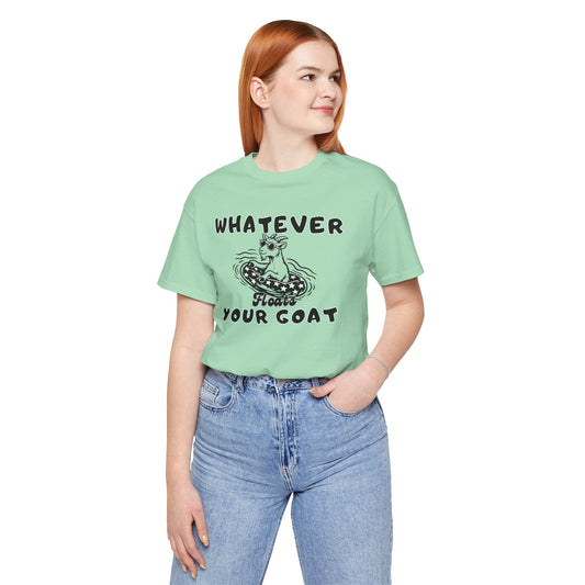 INSPIRED GOAT Float W Unisex Jersey Short Sleeve Tee