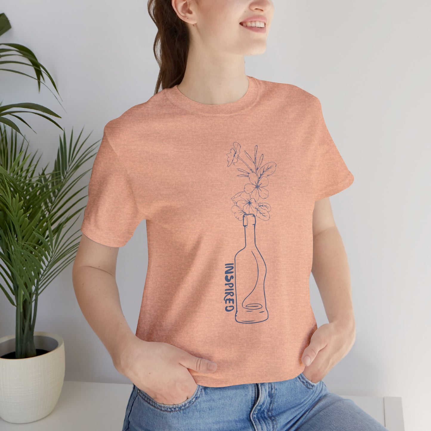 INSPIRED GARDEN P Unisex Jersey Short Sleeve Tee