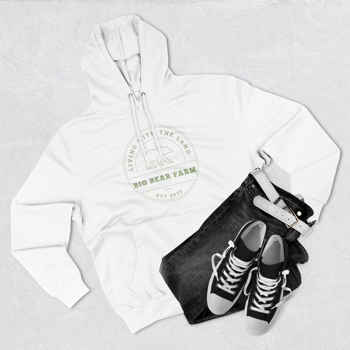 INSPIRED BIG BEAR FARM Hoodie UNISEX