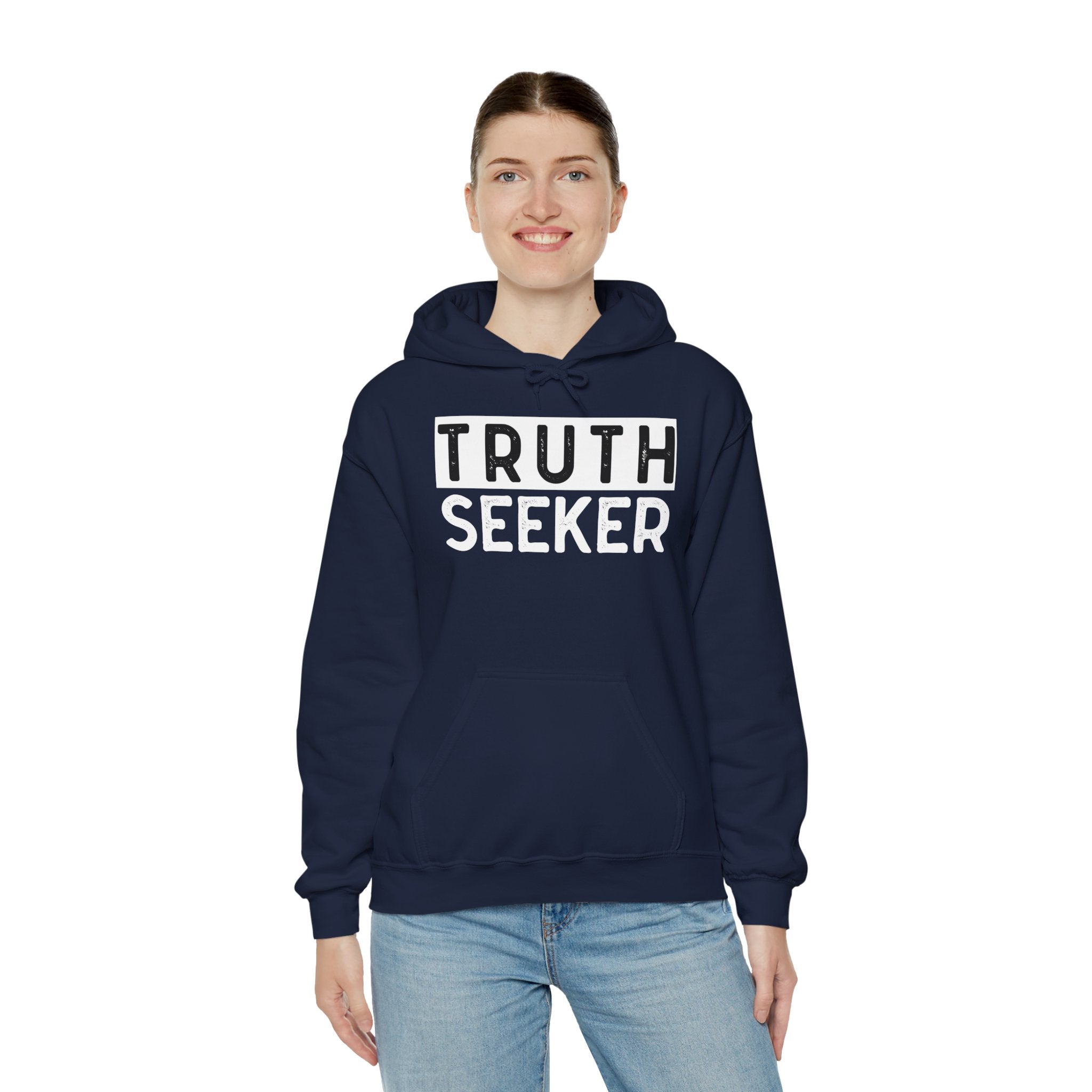 INSPIRED Truth Seeker UNISEX Heavy Blend Hooded Sweatshirt