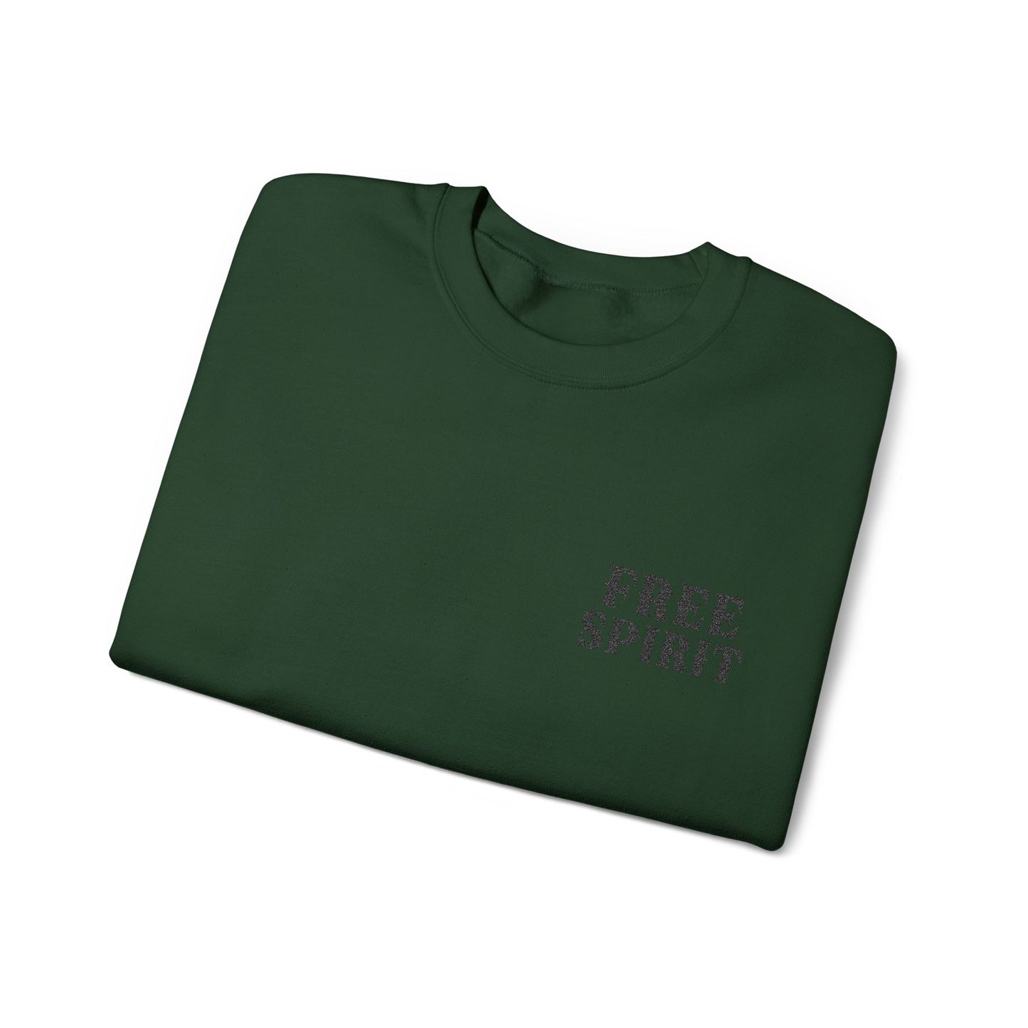 FREE SPIRIT EMBROIDERED Unisex Heavy Blend™ Crewneck Sweatshirt