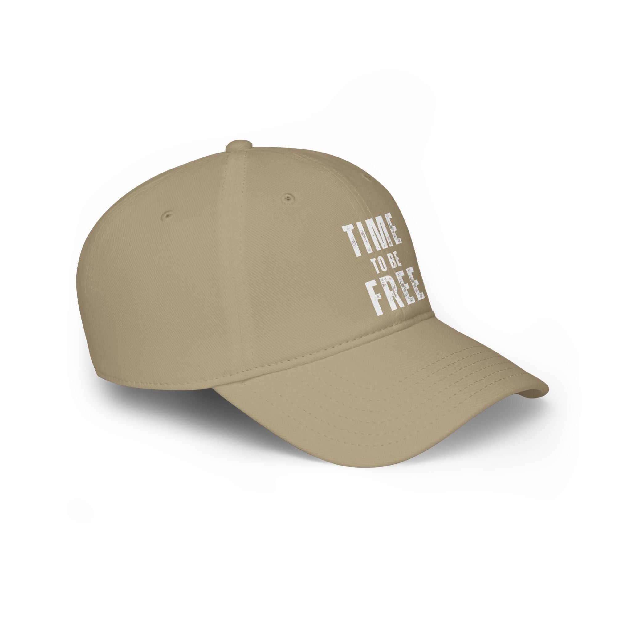 TIME TO BE FREE Low Profile Baseball Cap