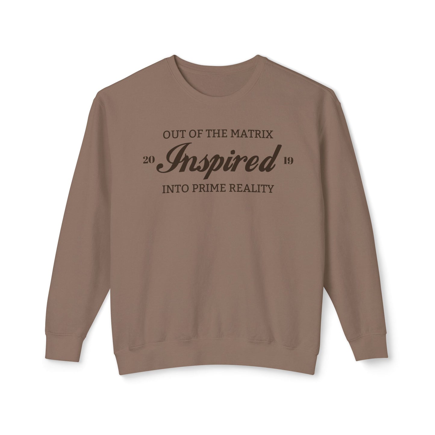 INSPIRED PRIME REALITY Unisex Lightweight Crewneck Sweatshirt