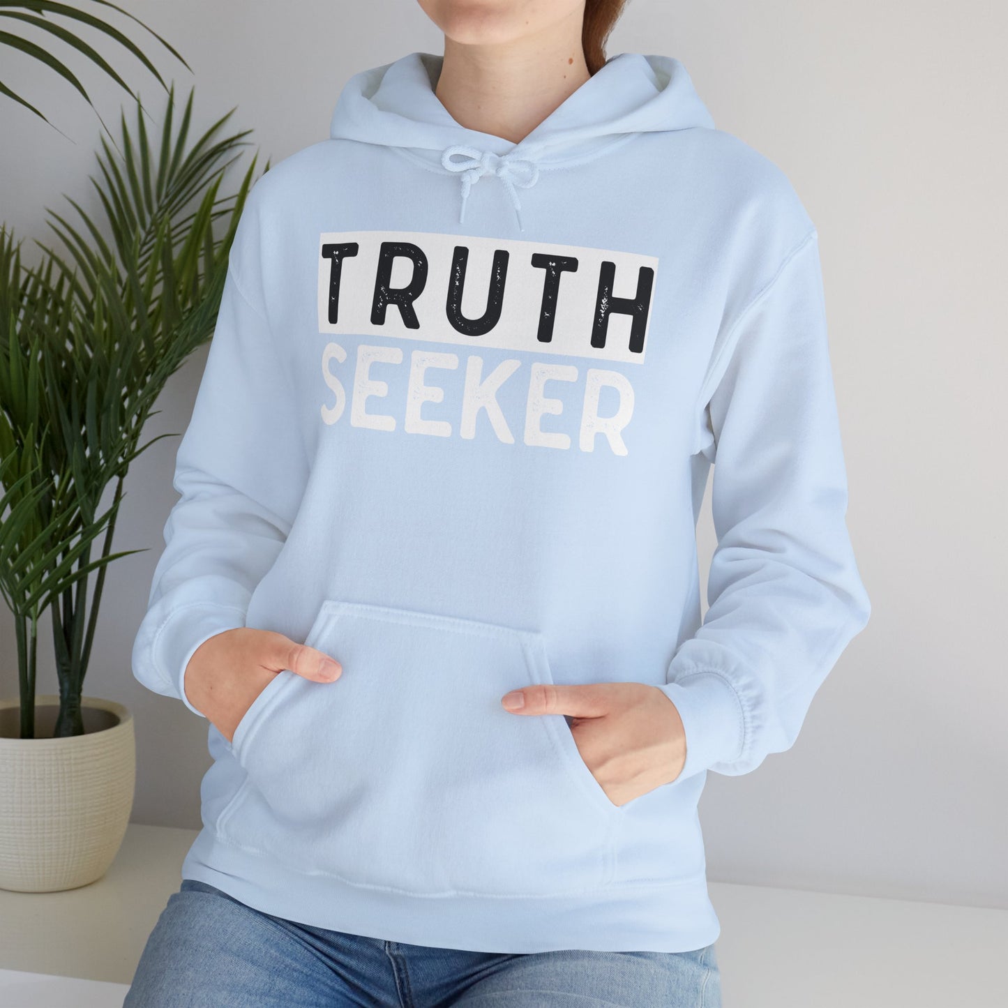 INSPIRED Truth Seeker UNISEX Heavy Blend Hooded Sweatshirt