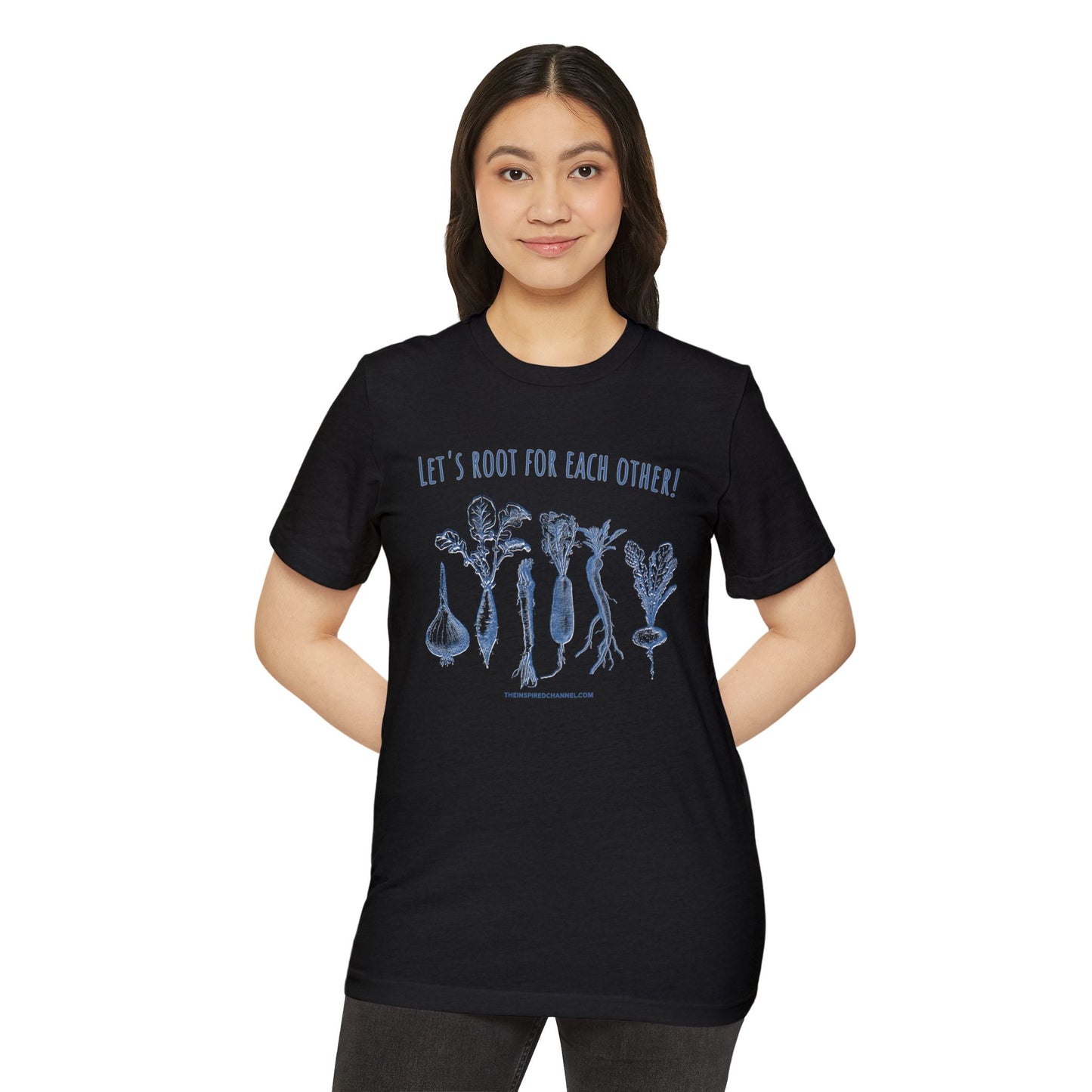 INSPIRED GARDEN L Unisex Recycled ORGANIC T-Shirt