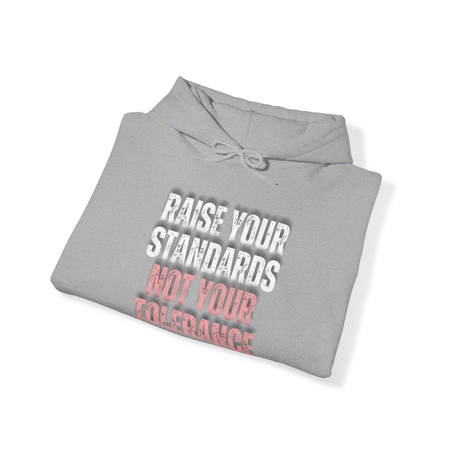 INSPIRED RAISE YOUR STANDARDS Unisex Heavy Blend™ Hooded Sweatshirt