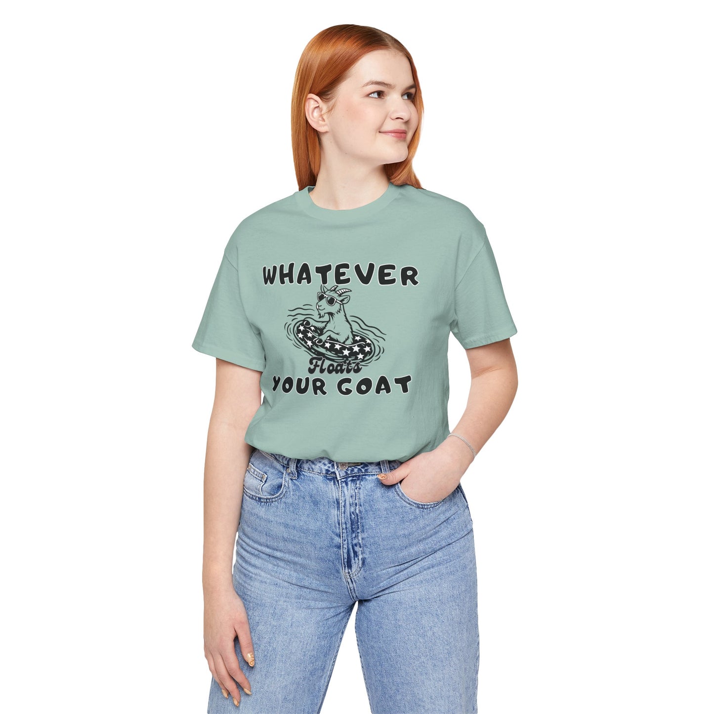 INSPIRED GOAT Float W Unisex Jersey Short Sleeve Tee