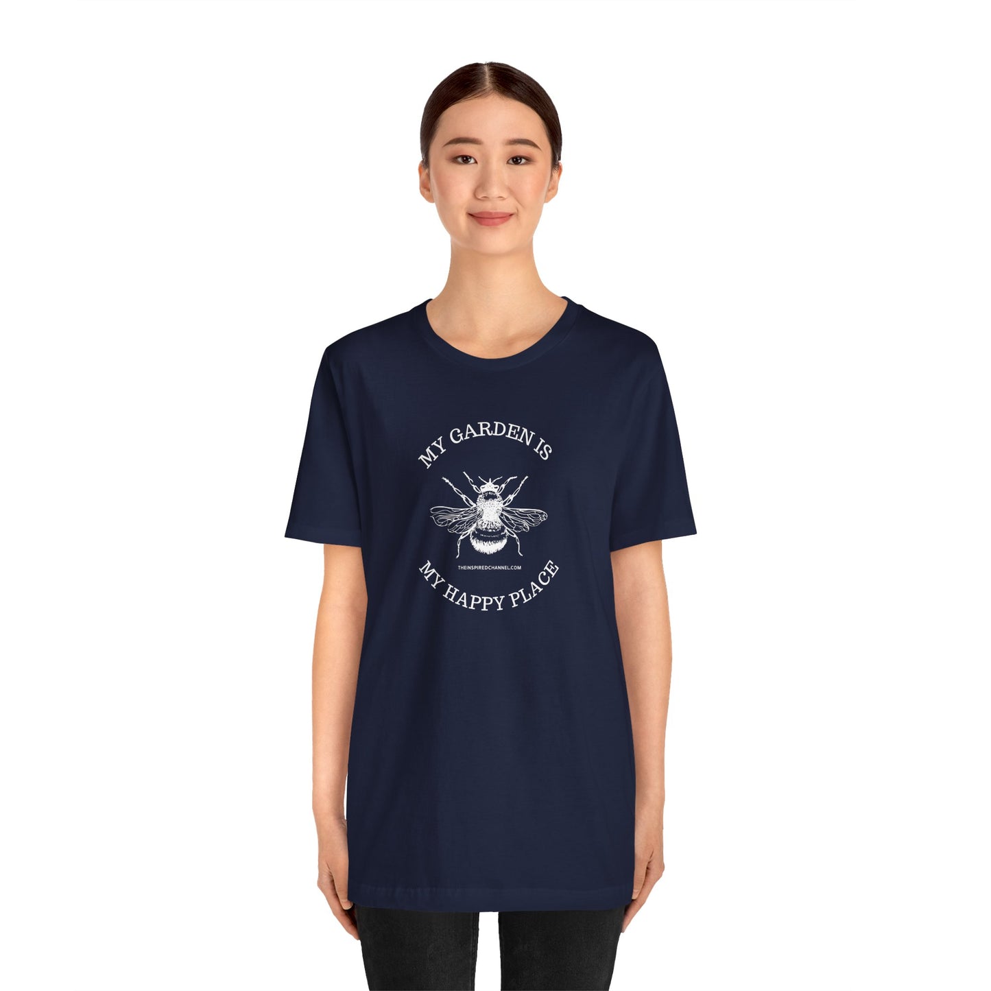 INSPIRED GARDEN Unisex Jersey Short Sleeve Tee