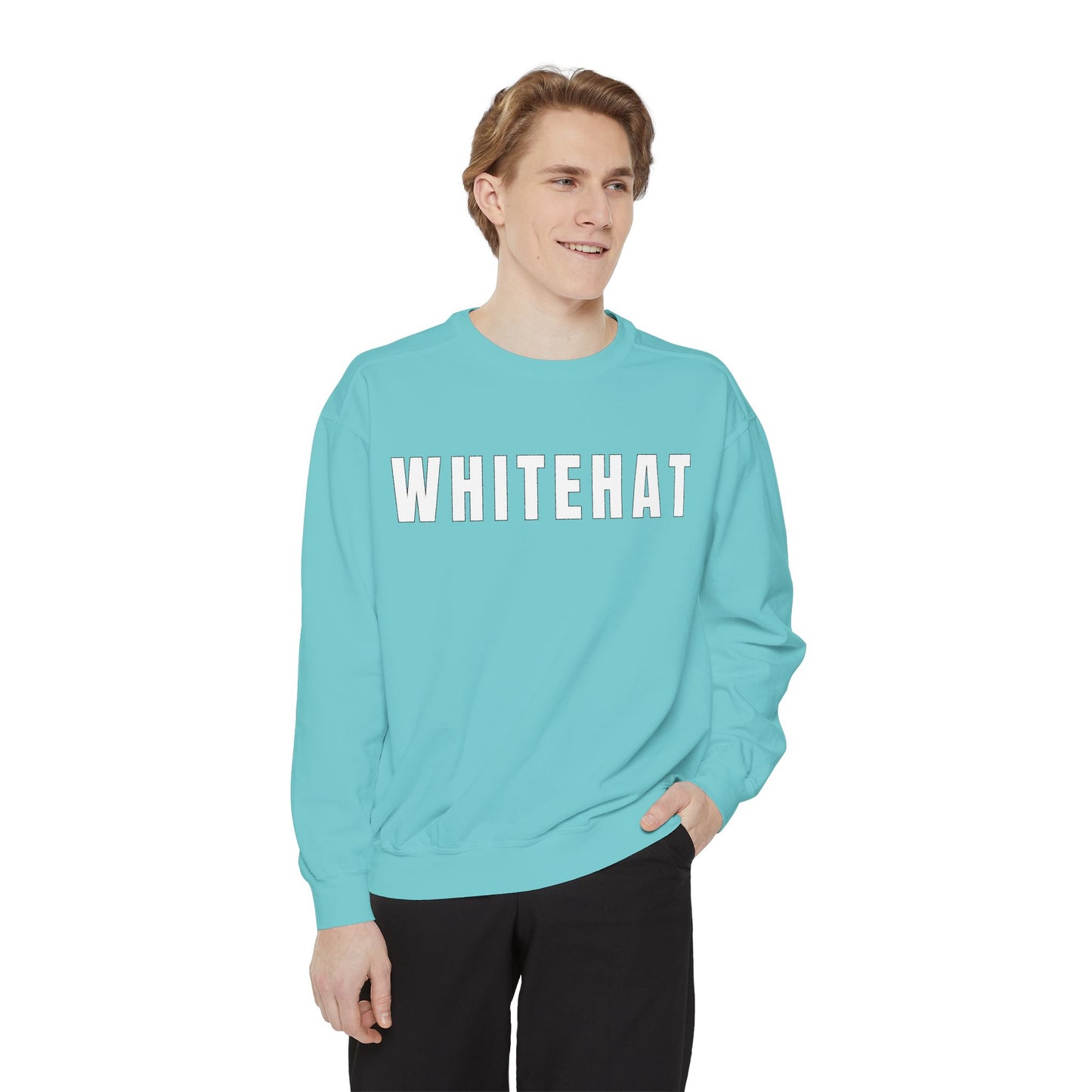 INSPIRED Whitehat UNISEX Garment-Dyed Sweatshirt