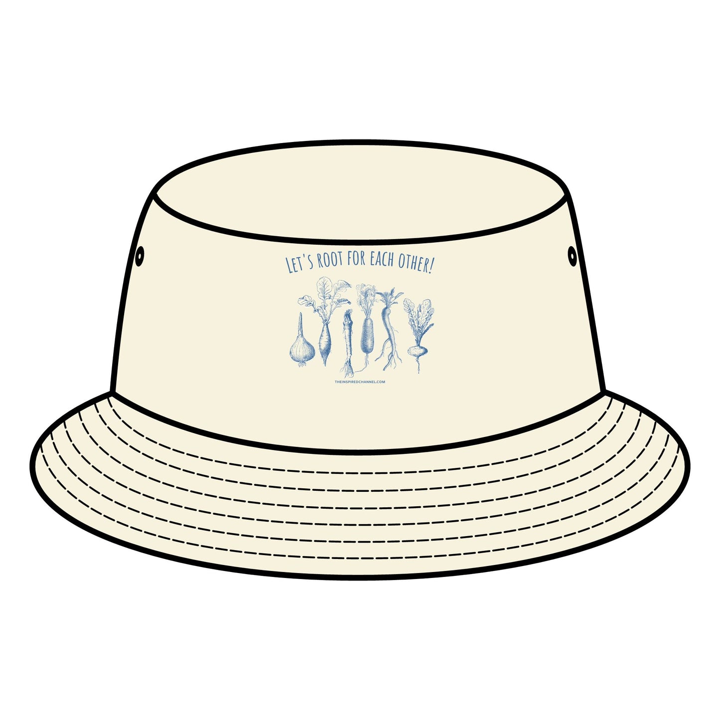 INSPIRED GARDEN L Floral Bucket Hat