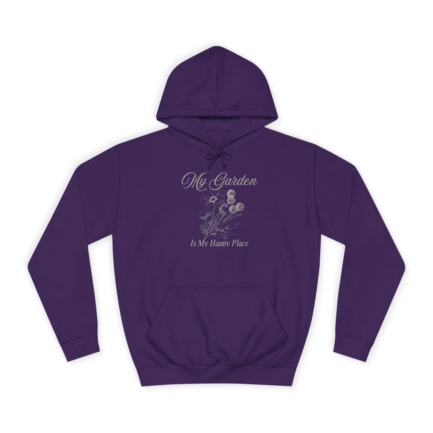 INSPIRED GARDEN M UNISEX College Hoodie