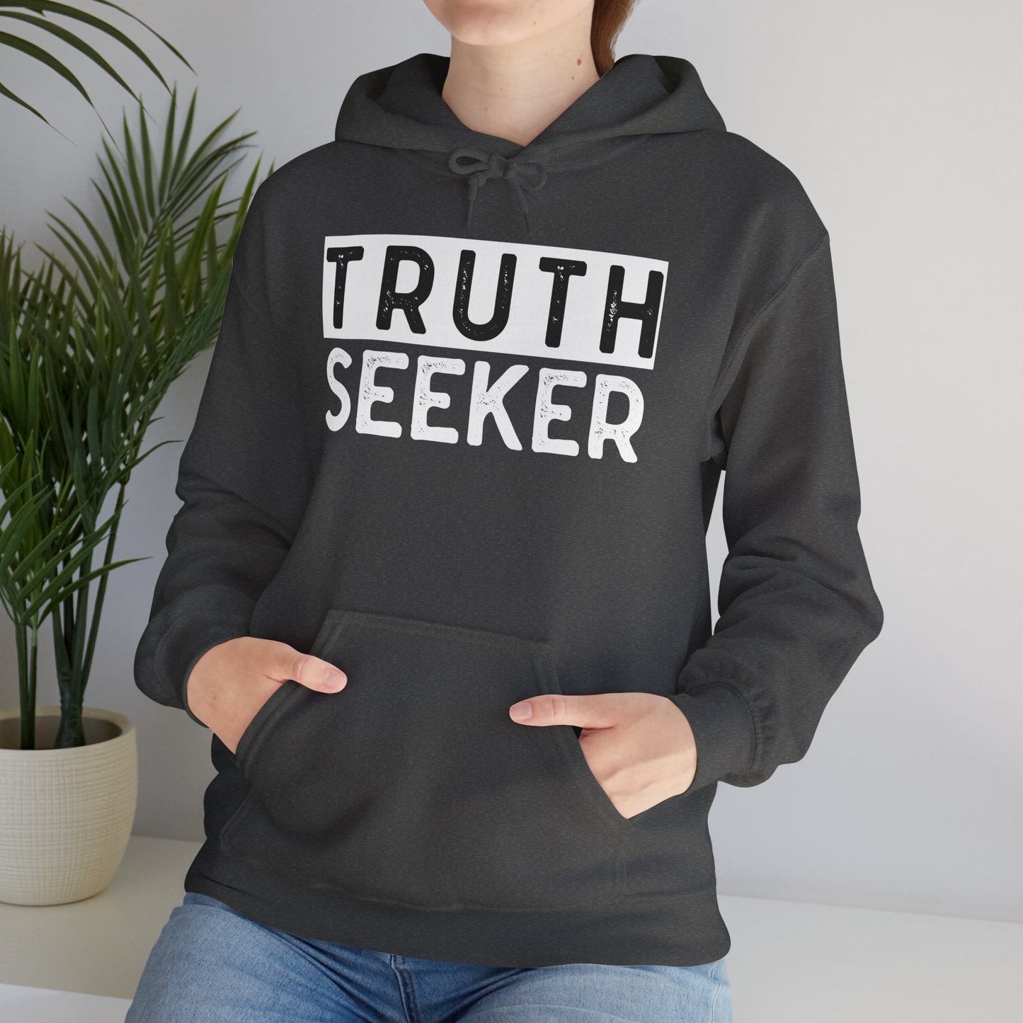 INSPIRED Truth Seeker UNISEX Heavy Blend Hooded Sweatshirt