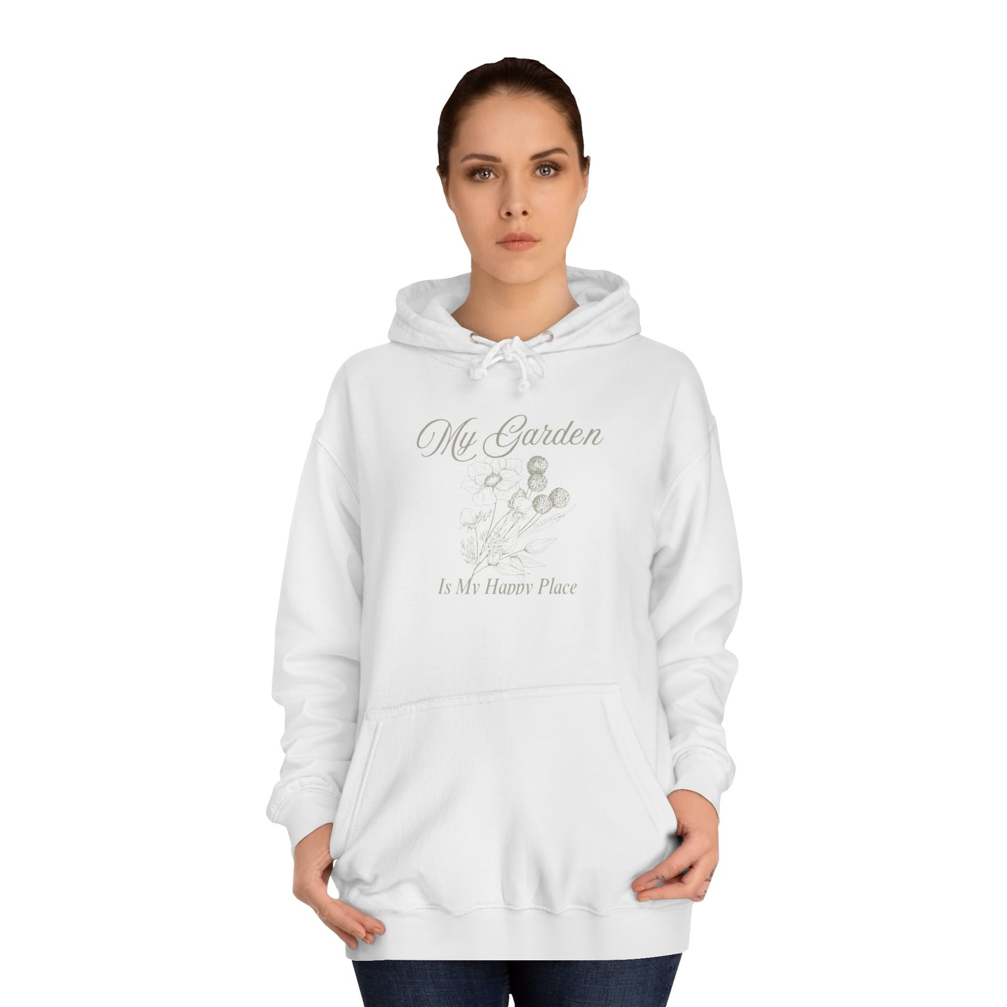 INSPIRED GARDEN M UNISEX College Hoodie