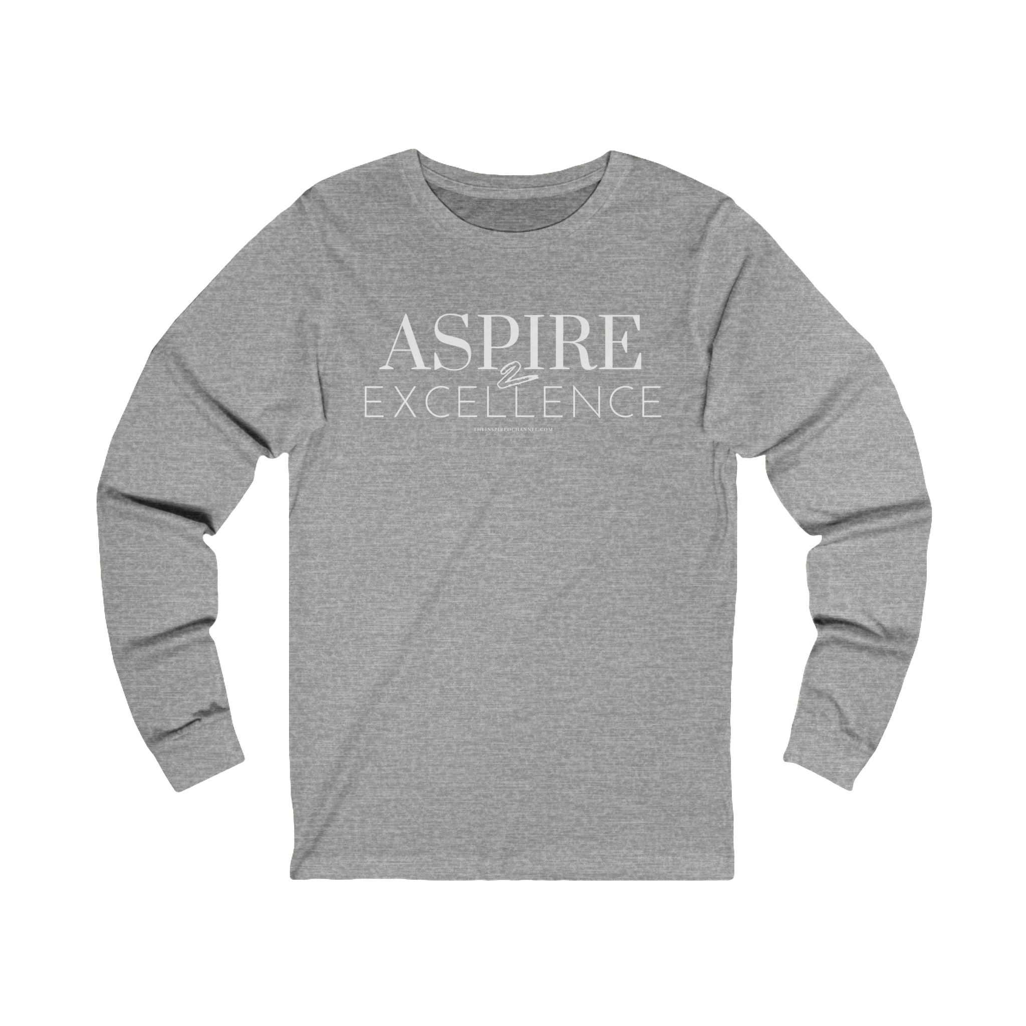 INSPIRED Aspire 2 Excellence UNISEX  Jersey Long Sleeve Tee