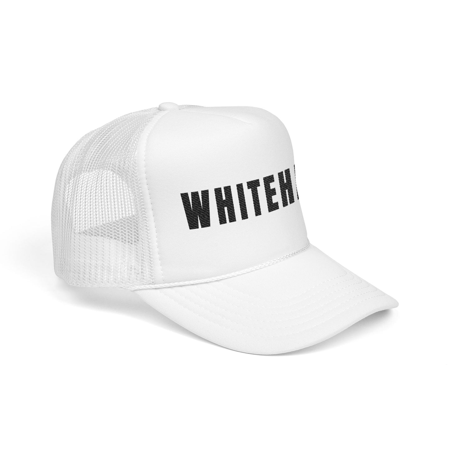 INSPIRED WHITEHAT W Embroidered Trucker Hat