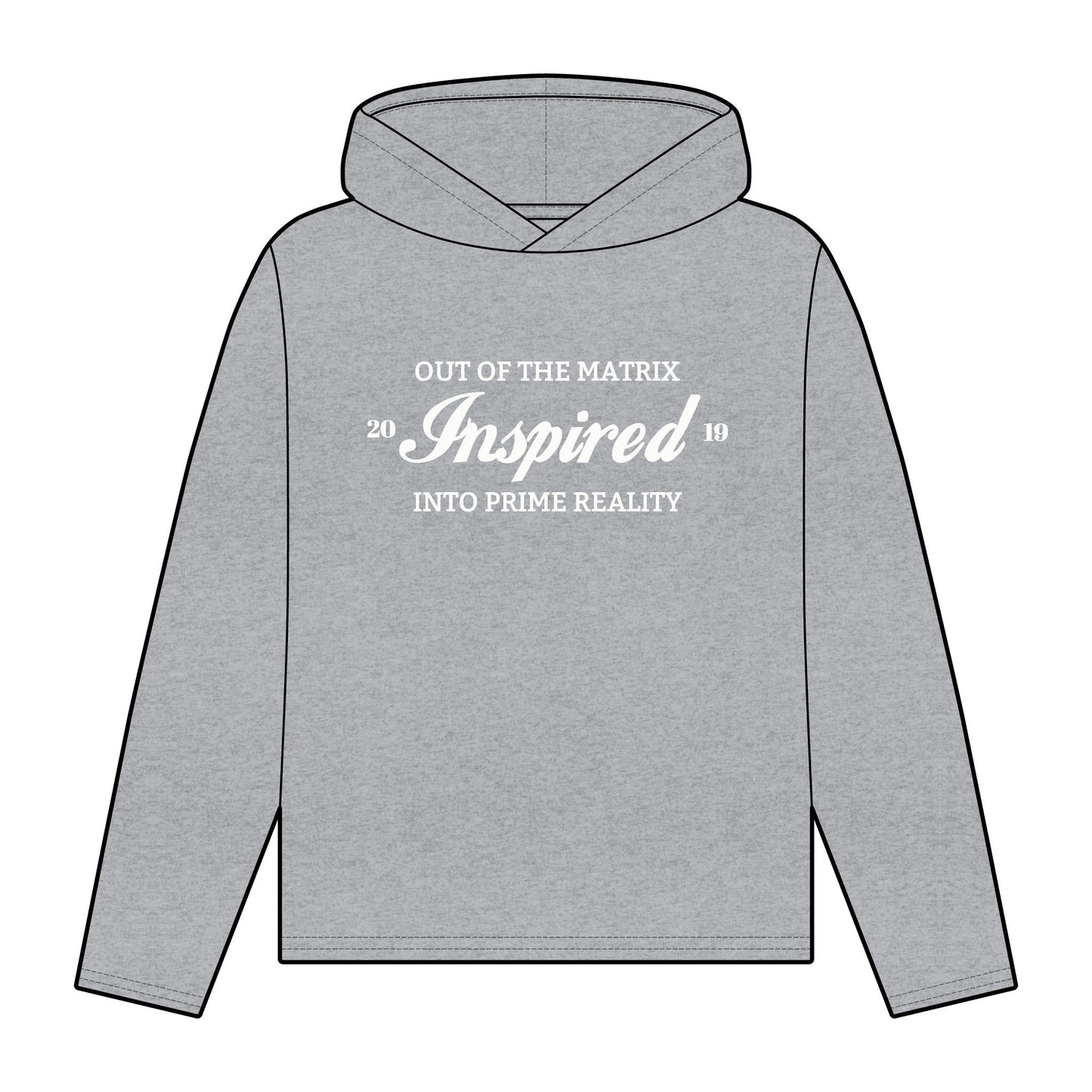 INSPIRED PRIME REALITY Women's Organic Relaxed Fit Hoodie