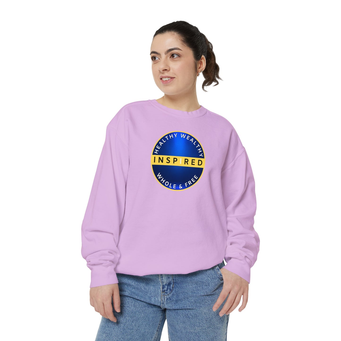 INSPIRED HWWF UNISEX Dyed Sweatshirt