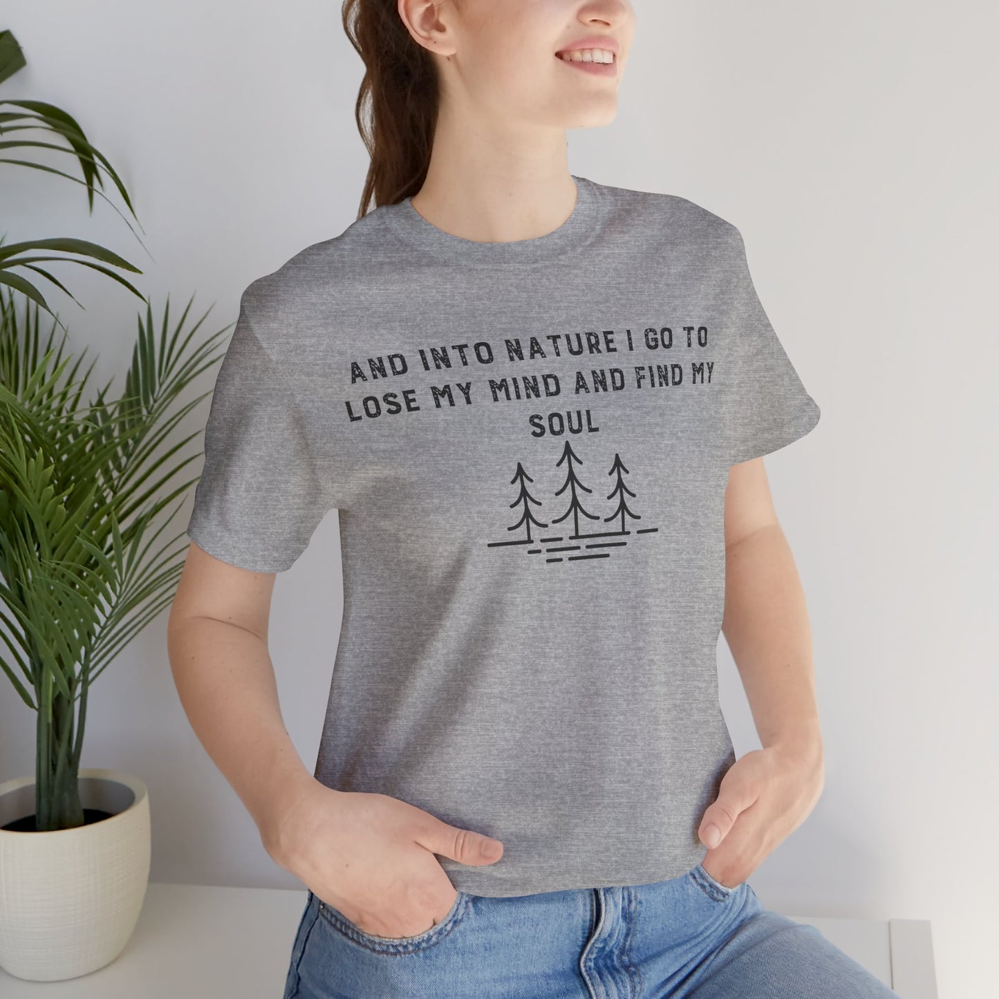 INSPIRED GARDEN Unisex Jersey Short Sleeve Tee