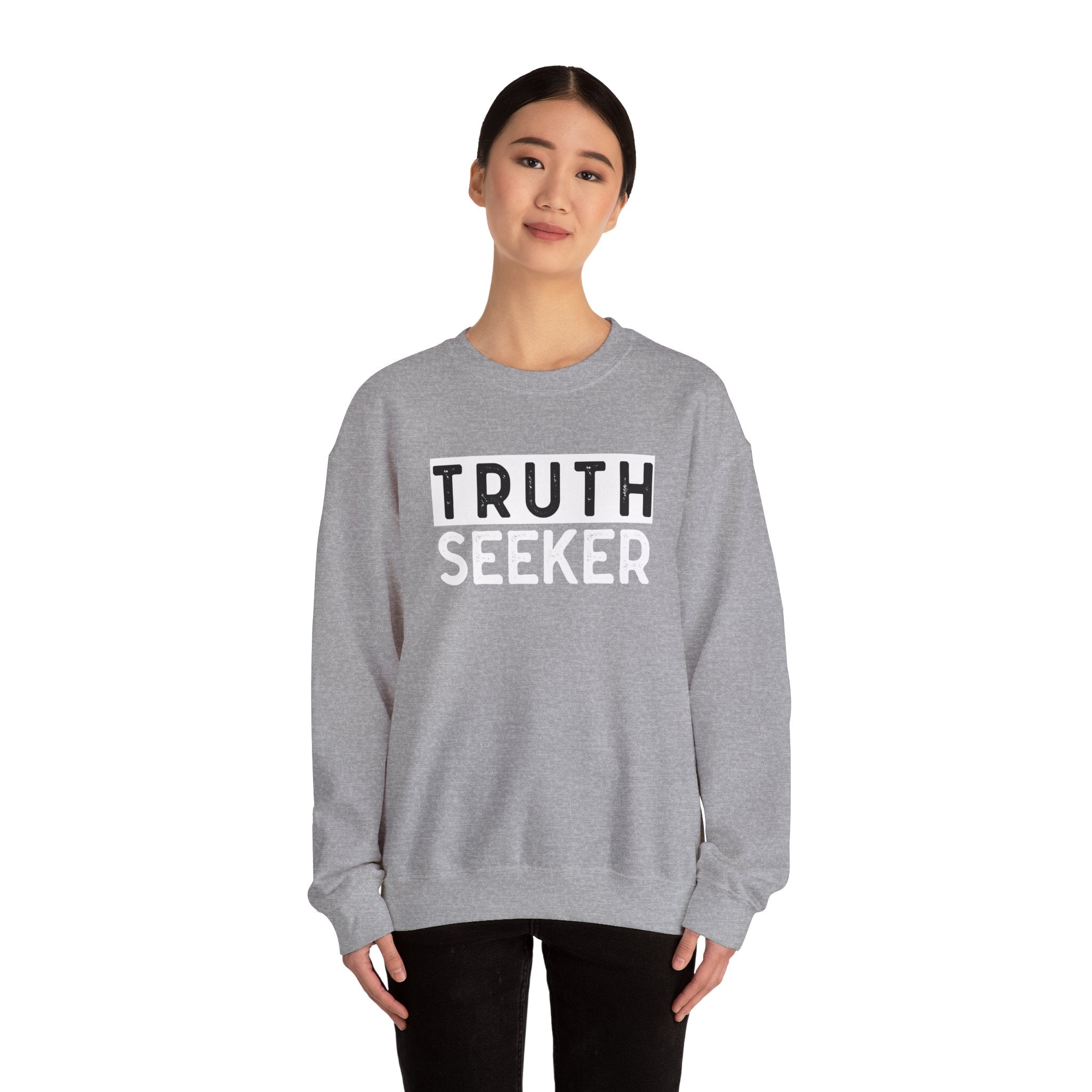 INSPIRED TRUTH SEEKER Heavy Blend™ UNISEX Crewneck Sweatshirt