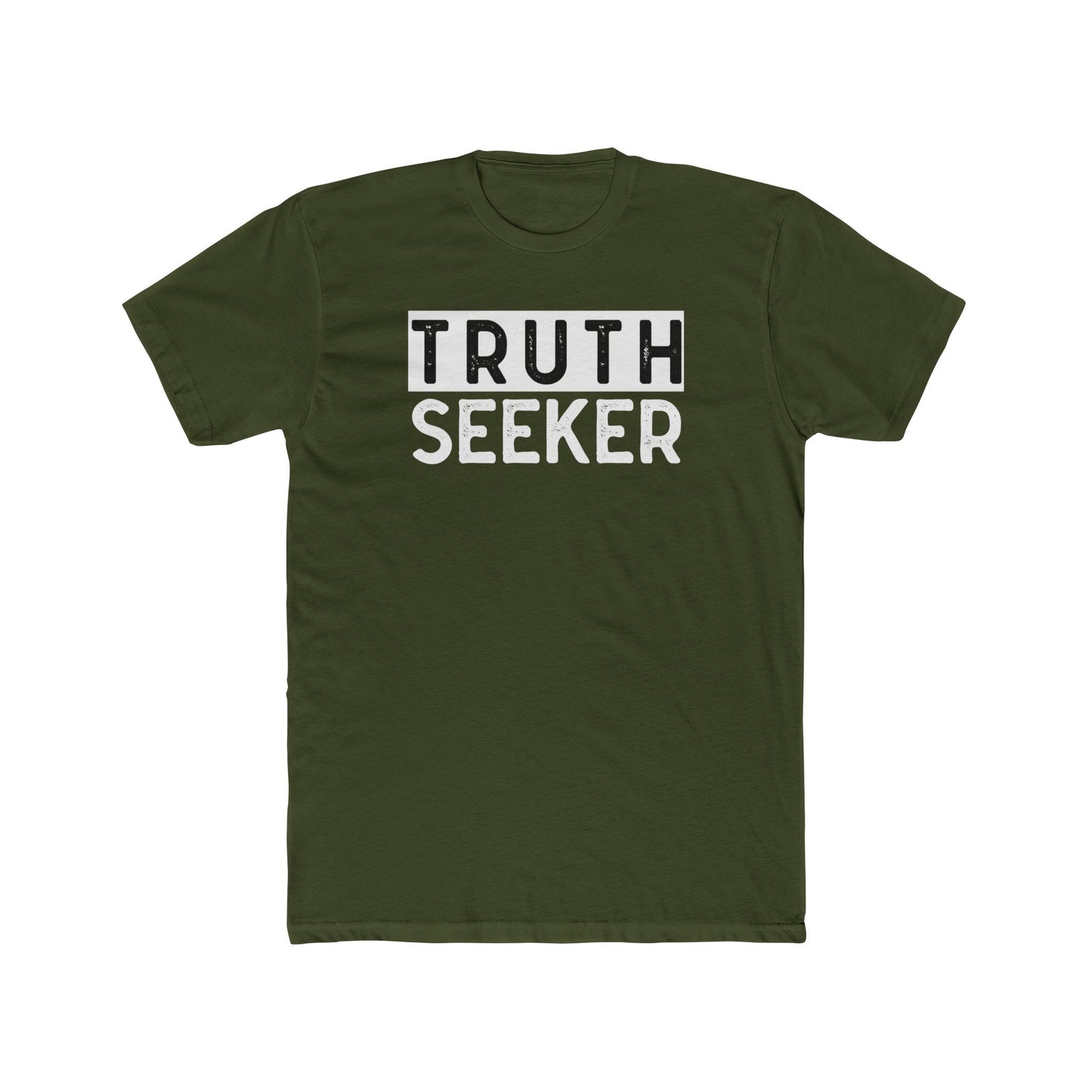 INSPIRED Truth Seeker H Men's Cotton Crew Tee