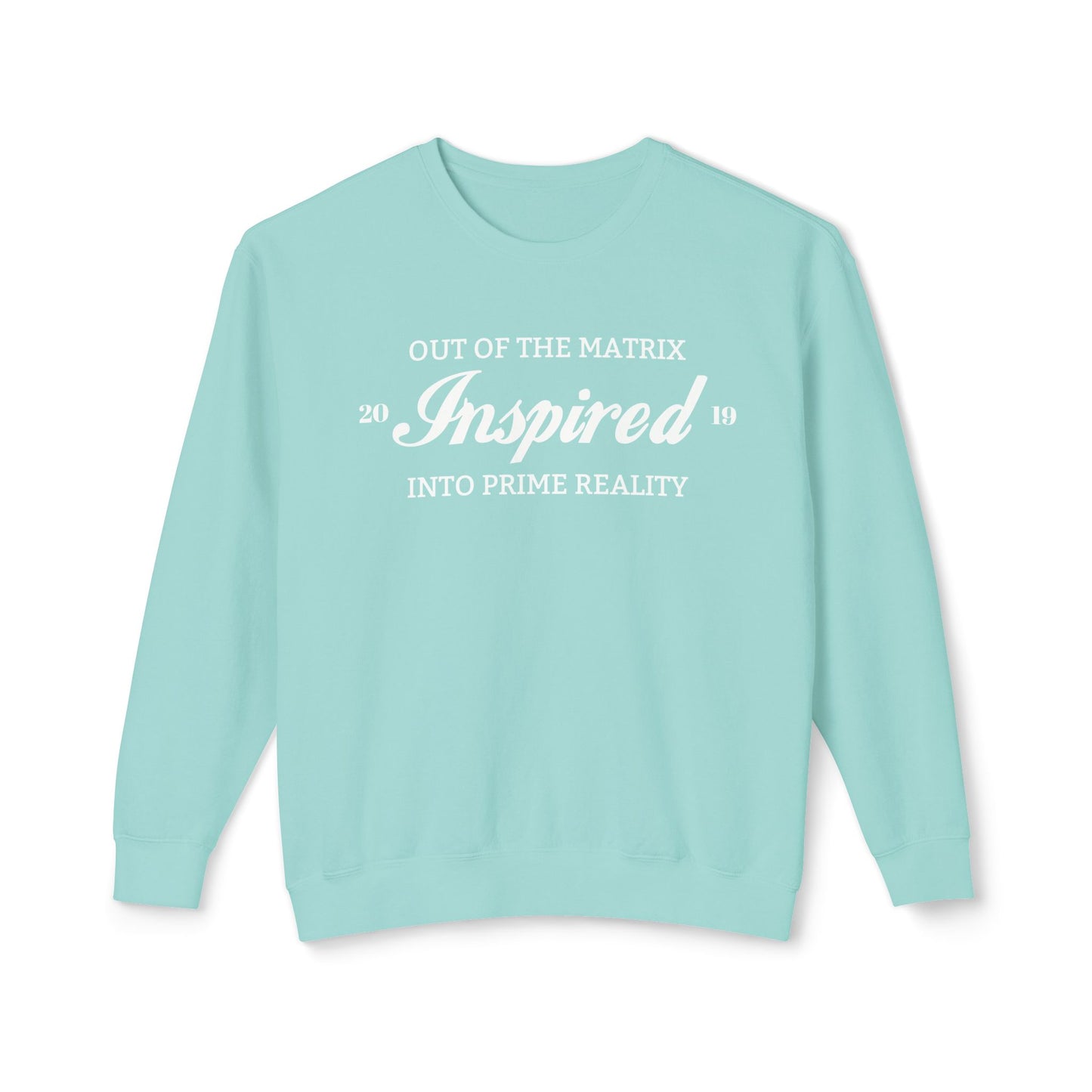 INSPIRED PRIME REALITY Unisex Lightweight Crewneck Sweatshirt