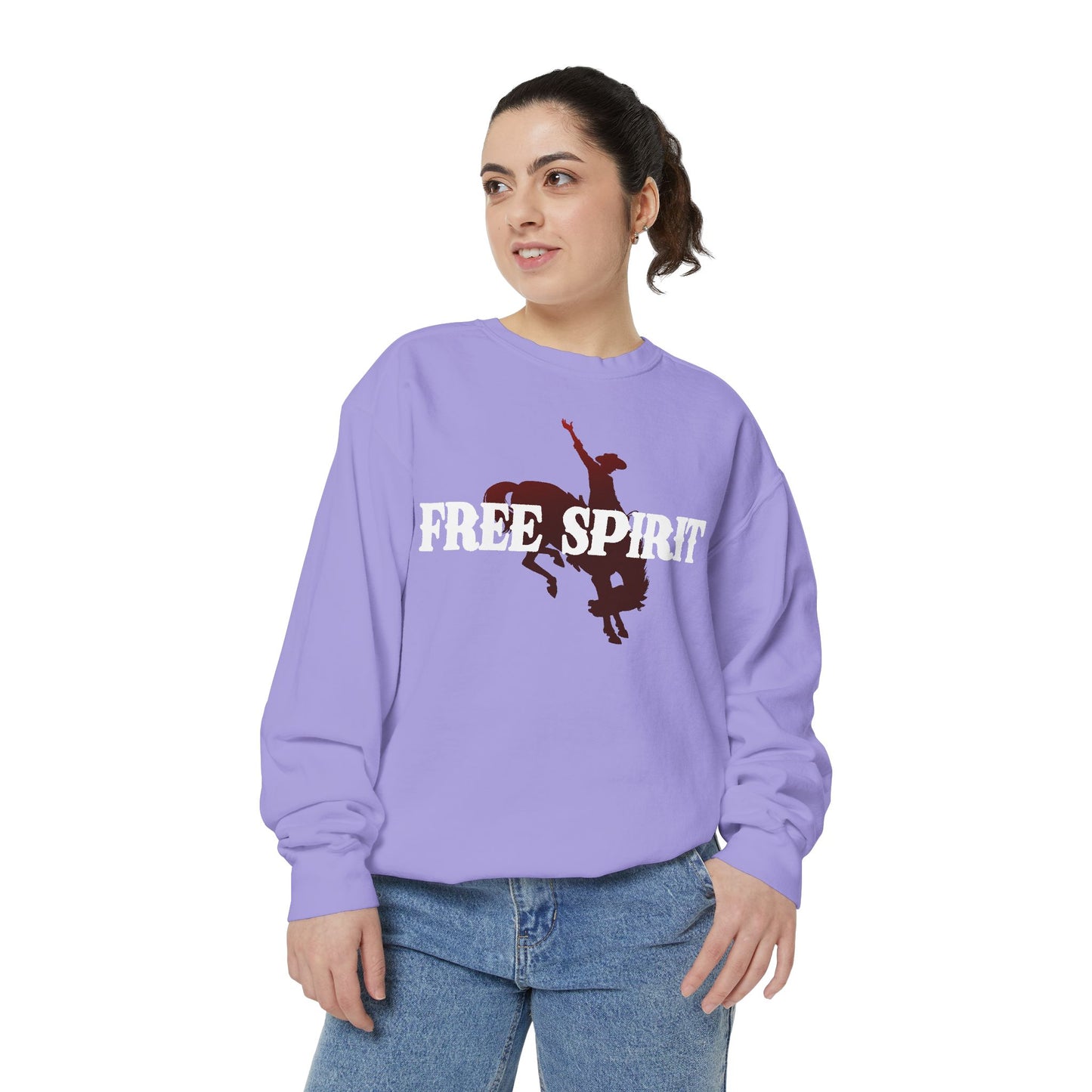 FREE SPIRIT W UNISEX Garment-Dyed Sweatshirt