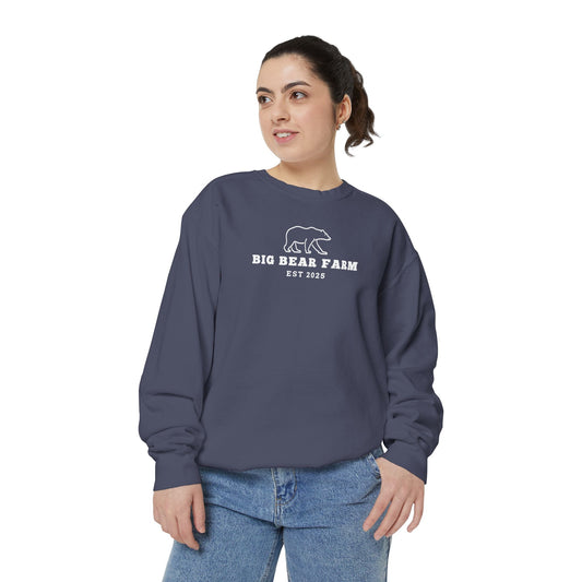 INSPIRED Big Bear Farm Unisex Dyed Sweatshirt