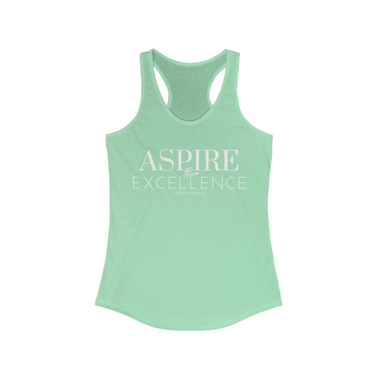 INSPIRED Aspire 2 Excellence Women's Racerback Tank