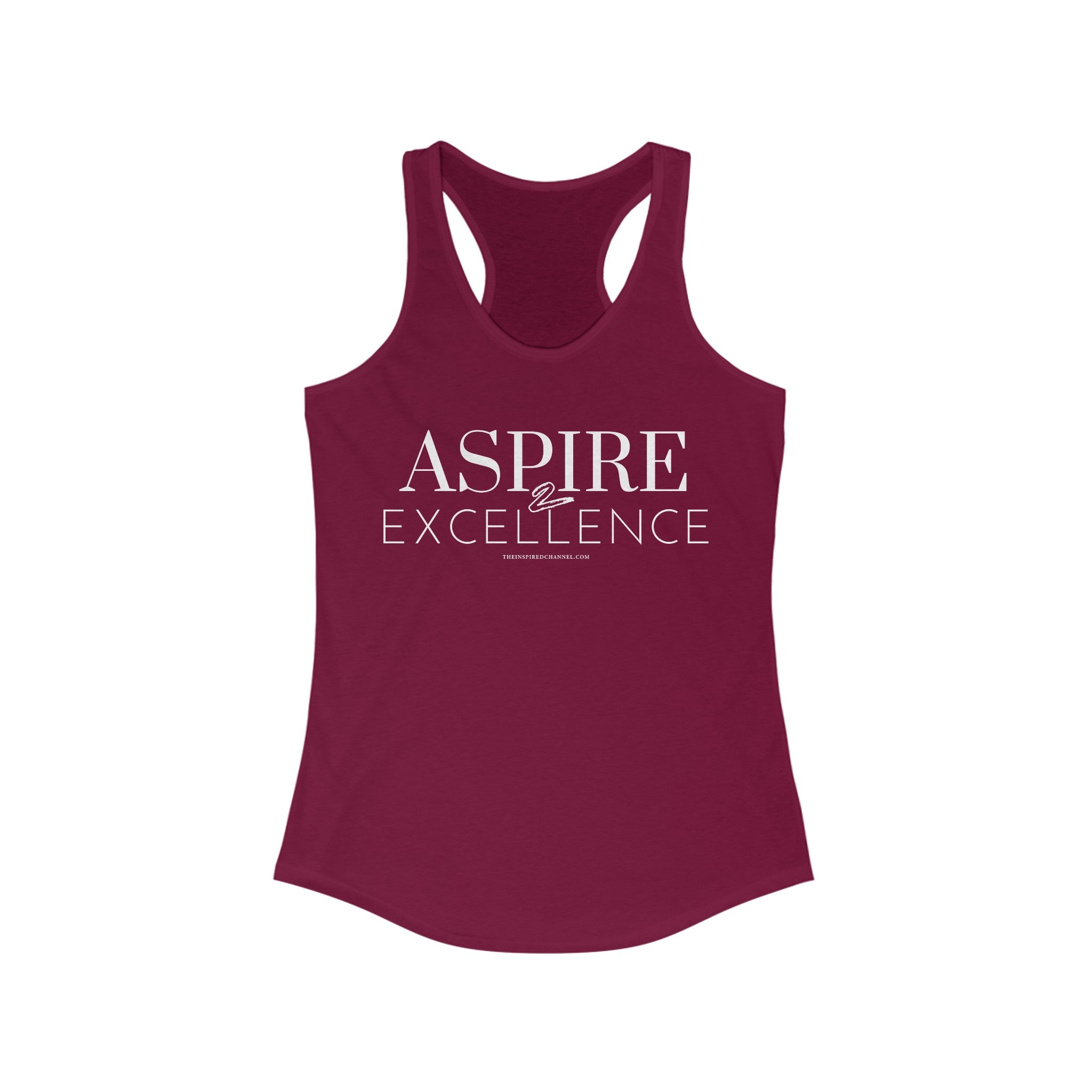 INSPIRED Aspire 2 Excellence Women's Racerback Tank