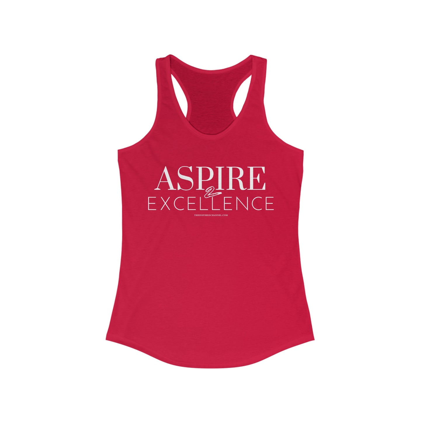 INSPIRED Aspire 2 Excellence Women's Racerback Tank