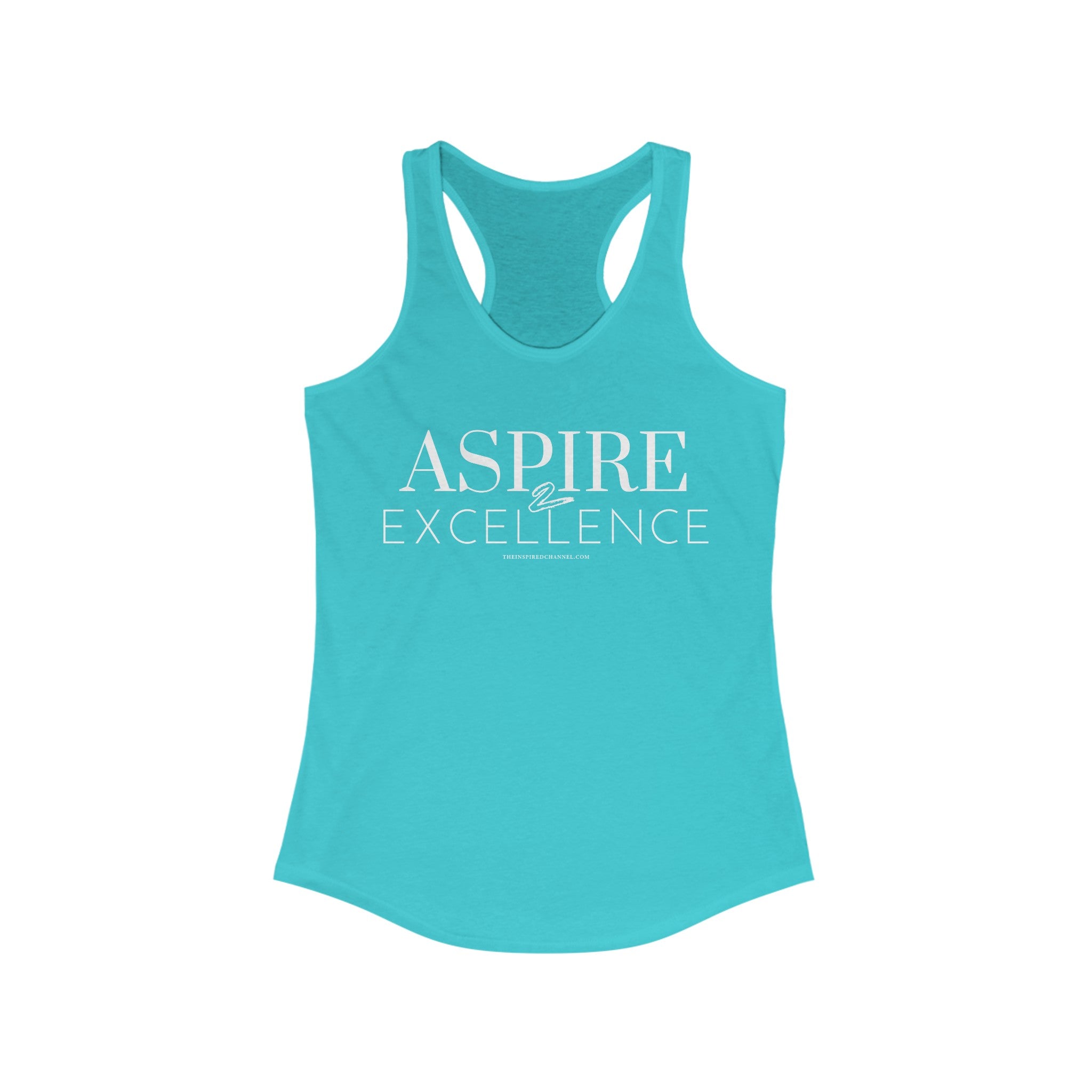 INSPIRED Aspire 2 Excellence Women's Racerback Tank