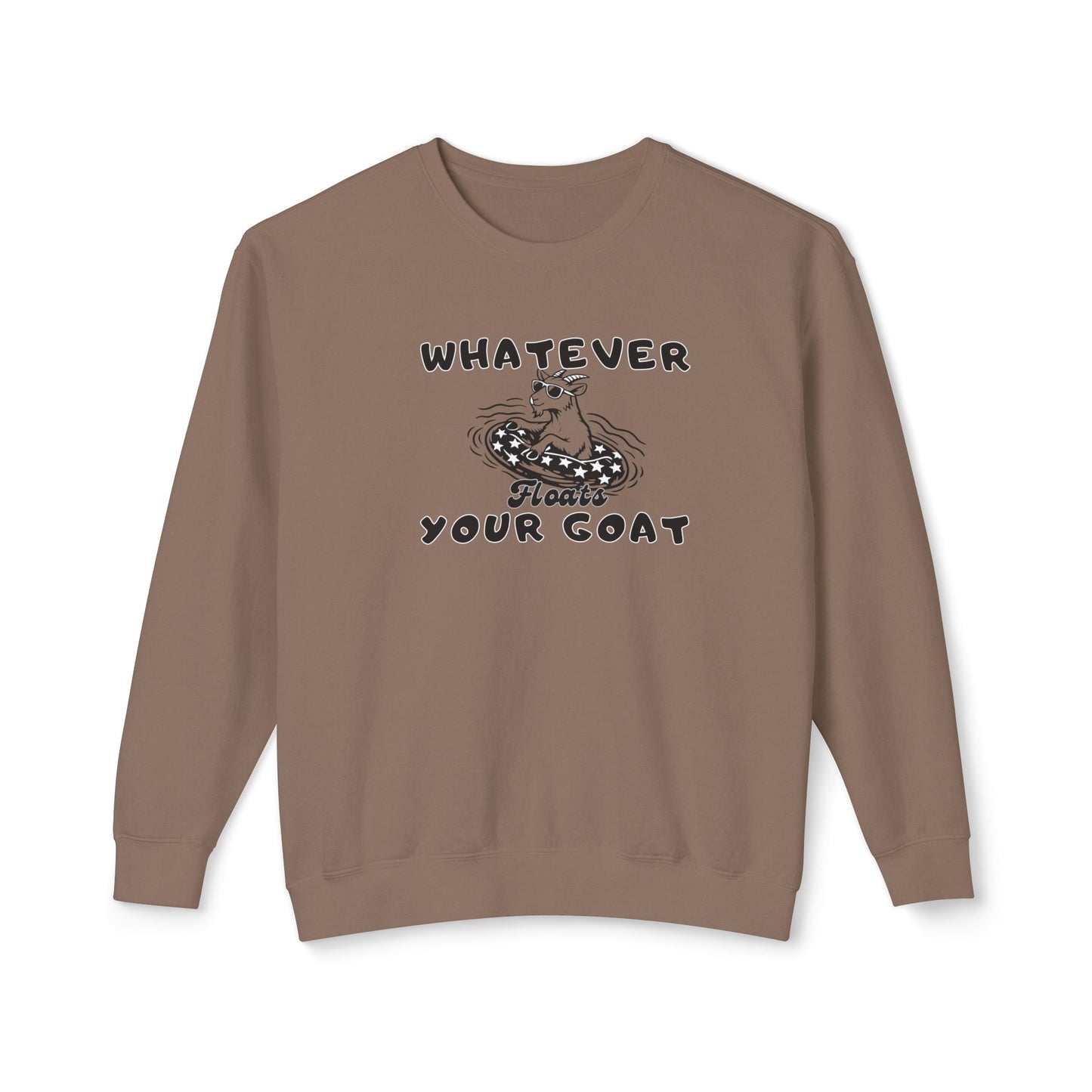 INSPIRED Goat Unisex Lightweight Crewneck Sweatshirt