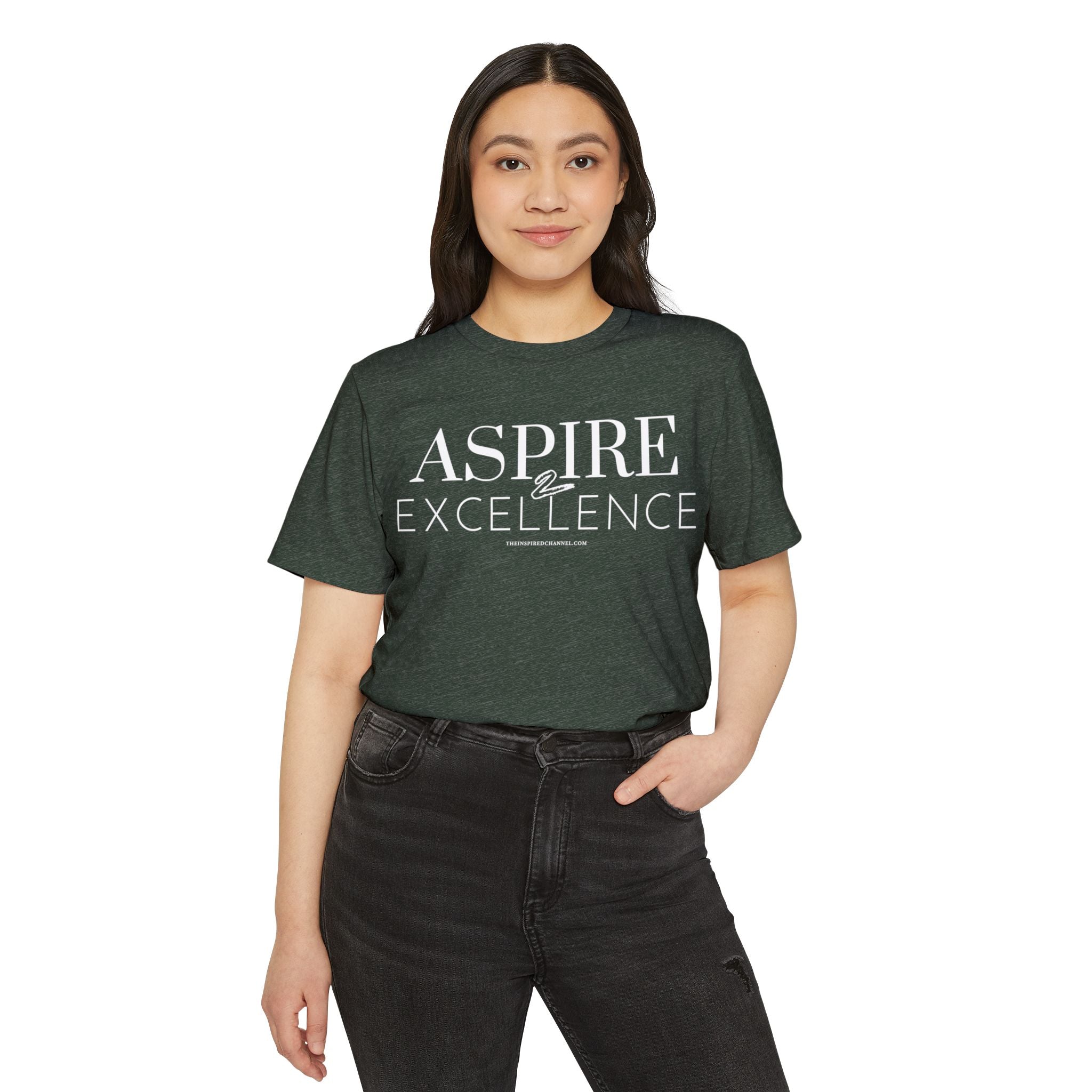 INSPIRED Aspire 2 Excellence UNISEX ORGANIC T-Shirt